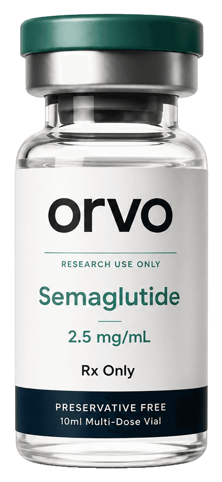 Orvo Health Semaglutide protocol — clinical still life